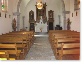 Menuiserie Delucinge mobilier d'église à Thonon en Haute Savoie (74)